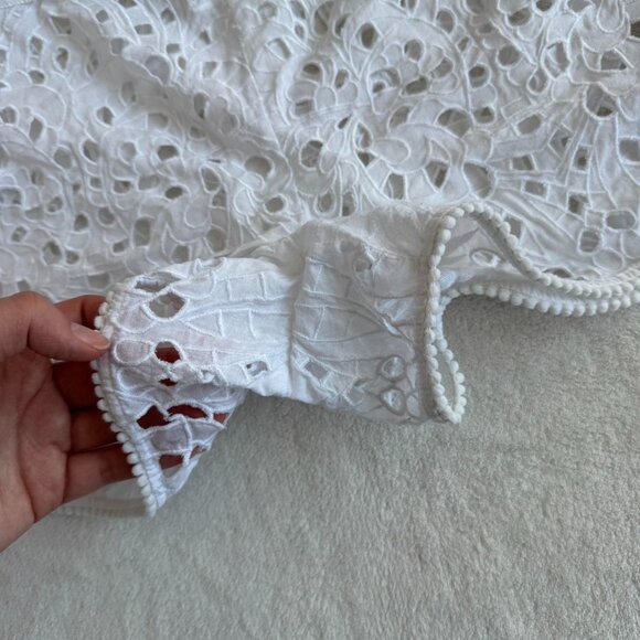 French Connection Eyelet Shorts - Picture 6 of 8